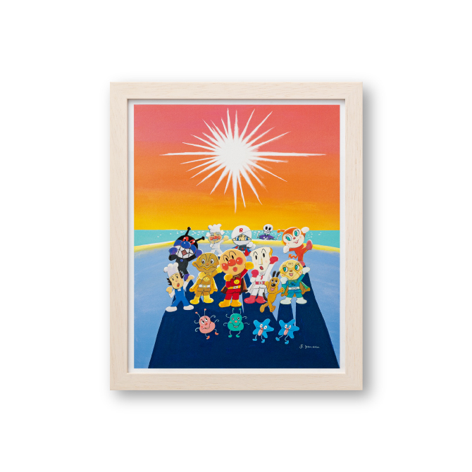 ばいきんまん アンパンマン ジクリー版画 アート オフィシャルショップ