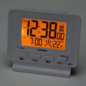 新品 ランデックス(Landex) 目覚まし時計 電波 YW9179MSV Landex ラン