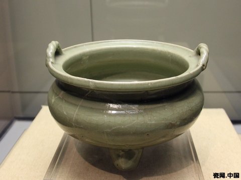 中国古美術•文房具•清時代蓝釉香炉：XG44-1 中国古美術•文房具•清時代