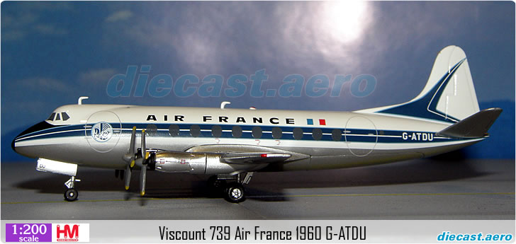 Vickers Viscount by Diecast Aero DataBase AeroSpirit