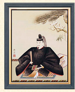 国旗図】森月城 993 日の丸 共箱 掛け軸 肉筆 国旗図】森月城