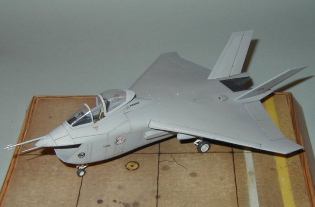 プラモデル完成機 1/72 ボーイングX-32 JSE プラモデル完成機 1/72