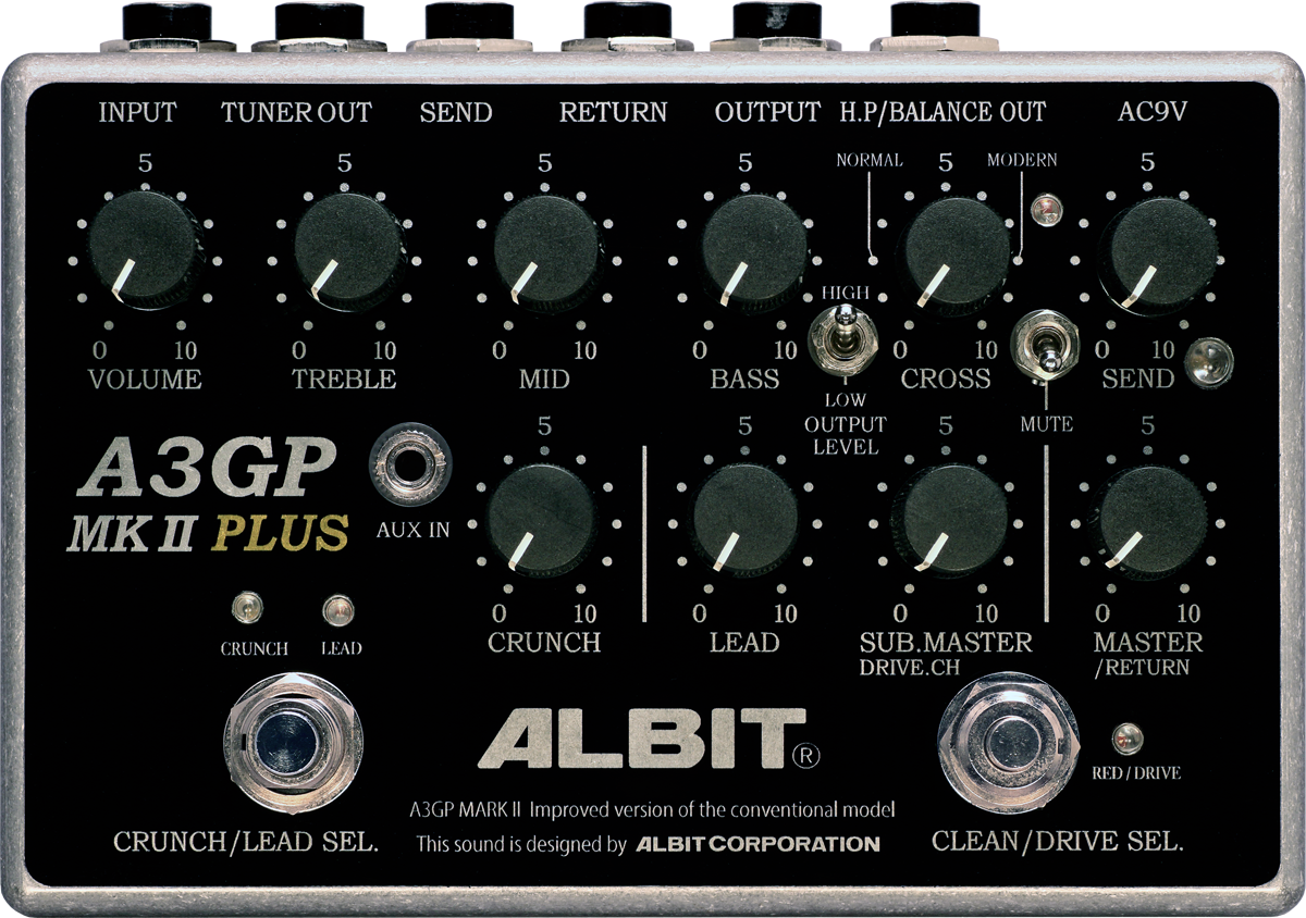 ALBIT A3GP MARK Ⅱ プリアンプ