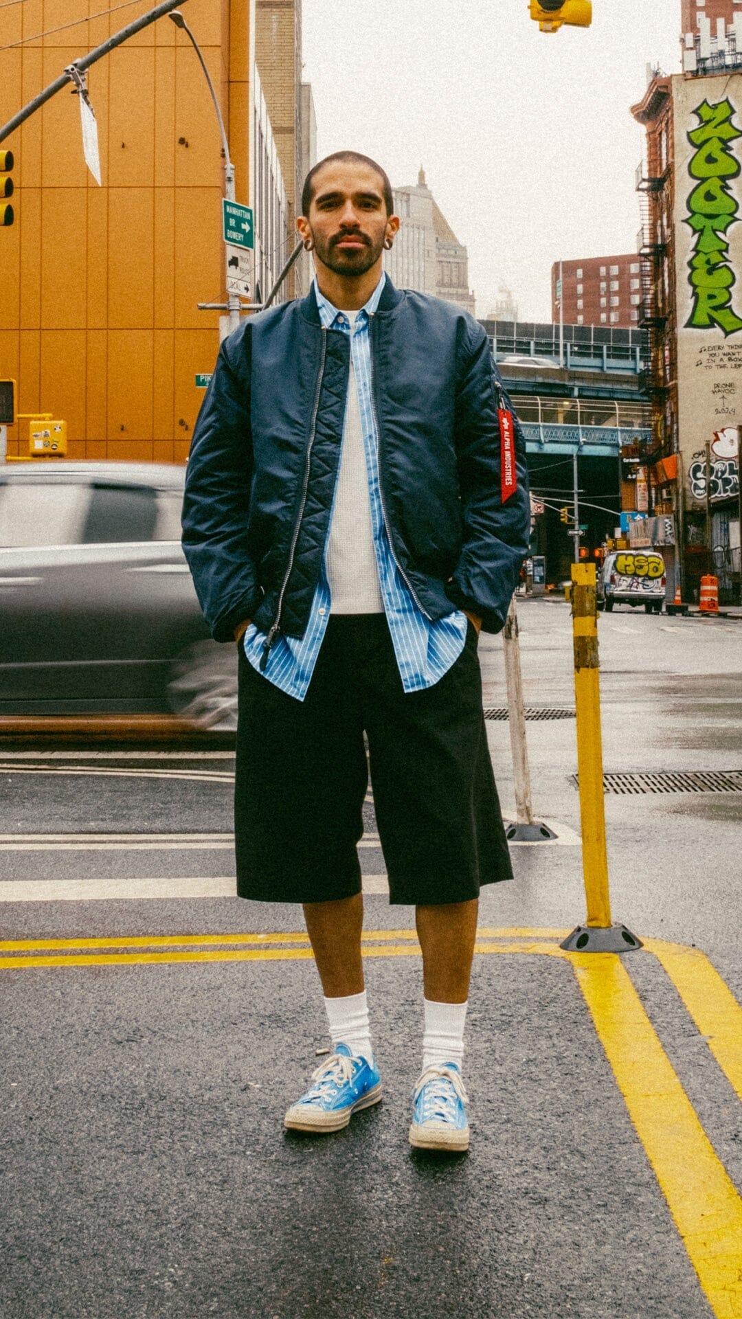 L'Arc〜en〜Ciel LONG AVIATOR JACKET Jackets & Coats | Plus Vintage