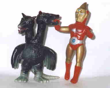 マスダヤ スペクトルマン スタンダード 茶色 1期 ソフビ ブルマァク