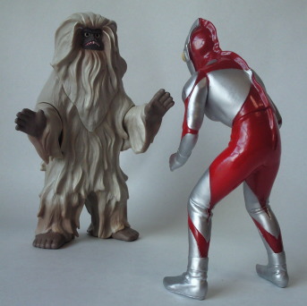 冬の怪奇シリーズ 神秘怪獣ウーの復活 ソフビ