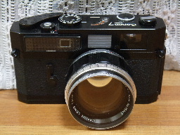 ☆Canon 7☆35mmフォーカルプレーンシャッター式距離計連動カメラ