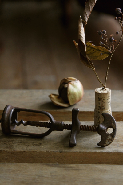 アンティークワイヤーワインバスケット ワインパニエ 銀線細工