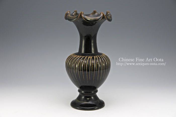 宋 定窯黒釉陶磁 宋 定窯黒釉陶磁