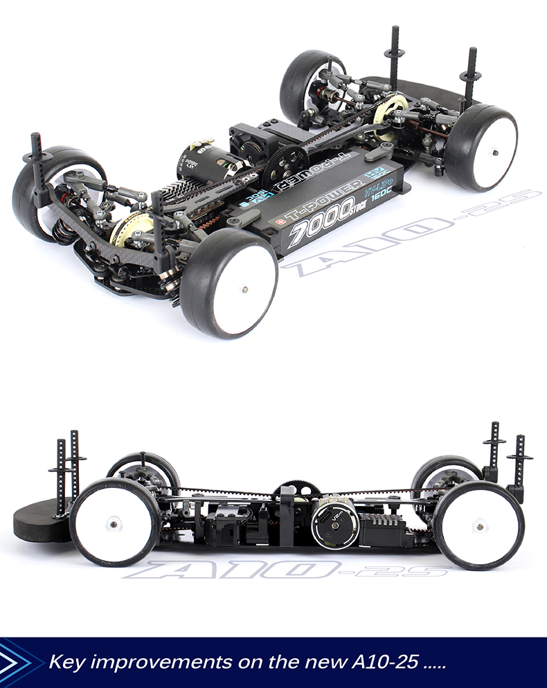 ARC 1/10 EP ツーリング R10 メカ、プロポ付き ARC 1/10 EP ツーリング