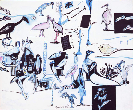 猪熊弦一郎 作品 抽象画 真作 1967年制作 現代アート 猪熊弦一郎 作品