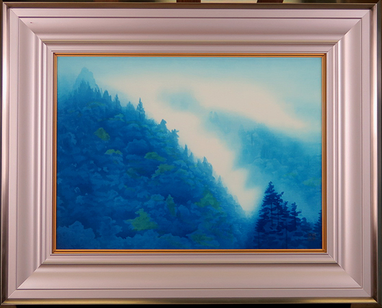 Franch Lelan 室内風景 リトグラフ 大判