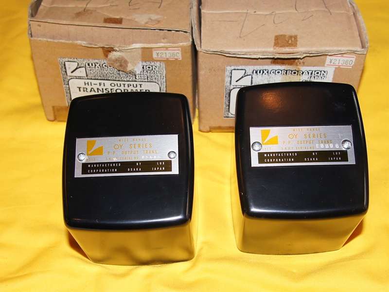 OY-15-5K ラックス LUX 希少出力トランス 1台 動作品 その9 LUXMAN 出力