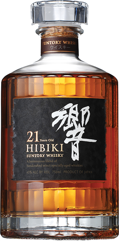 SUNTORY WHISKY - HIBIKI 21 YEARS OLD Japanese Whisky / Whiskey