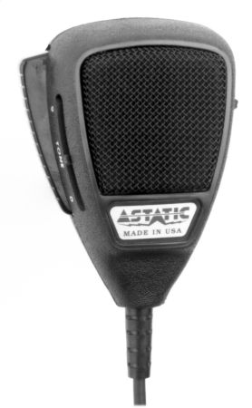 アスタティックマイク Astatic 575-M6 ロックスイッチ付き 整備品