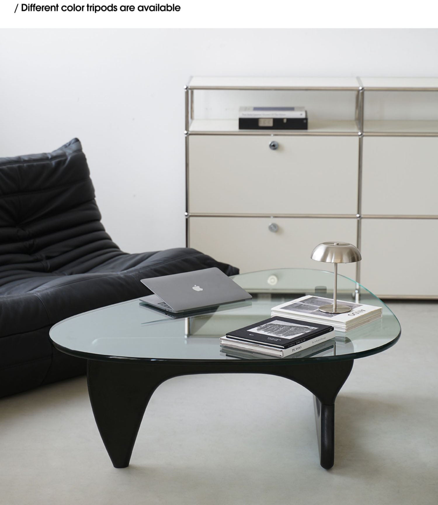 イサム・ノグチコーヒーテーブル 天板分厚い17mm 昭和レトロ