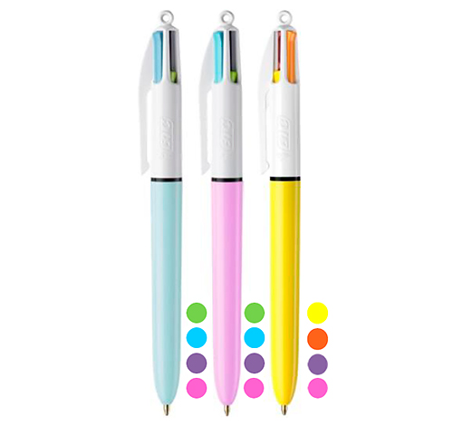 BIC®4色ボールペンに春の新ラインアップ＆数量限定のステーショナリー