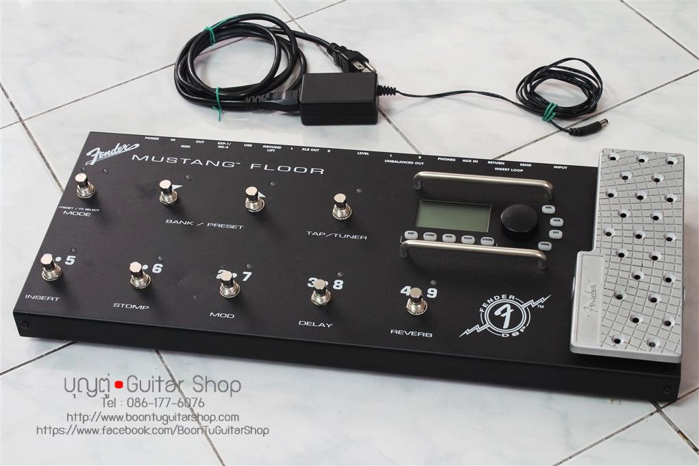 Fender Mustang Floor Guitar Multi-Effects Pedal : บุญตู่