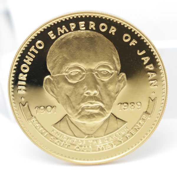 1989年 リベリア 金貨 純金 硬貨 K24 250ドル 15.7g 600枚限定 送料