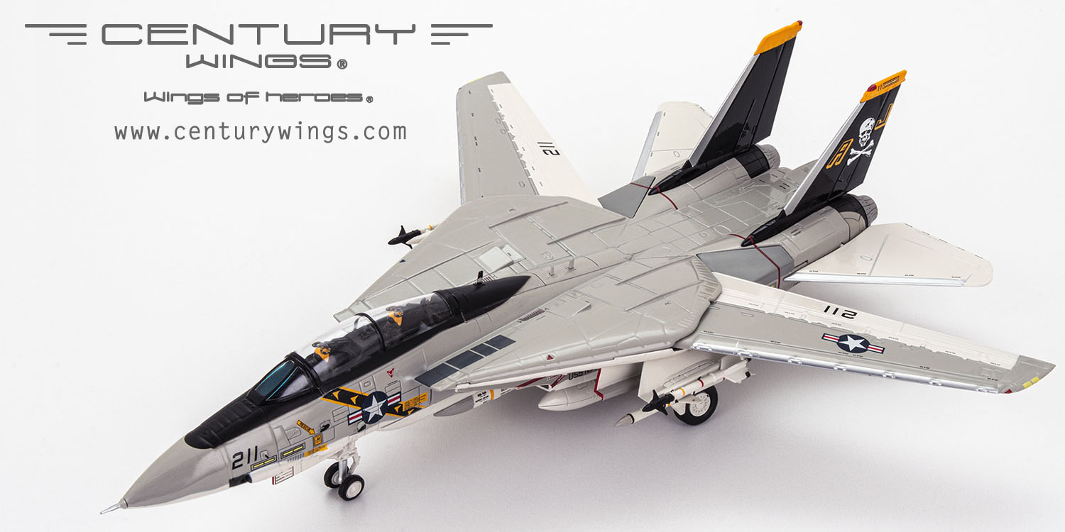 F-14A TOMCAT U.S.NAVY VA-84 JOLLY ROGERS AJ211 1978 - CENTURY