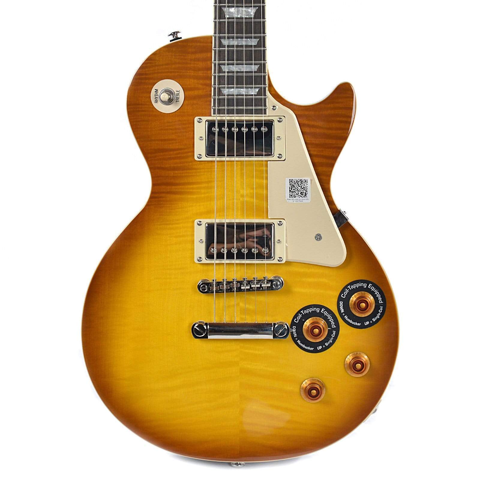 虎杢トップ｜Epiphone Les Paul Standard ハニーバースト Epiphone Les