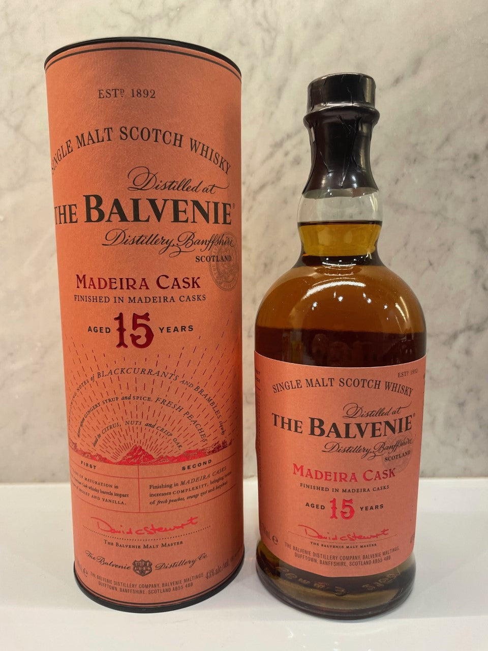 Balvenie 15 Year Old - Madeira Cask 700ML ABV 43% | Cigar & Whisky