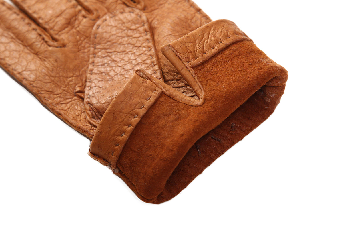 メローラ メンズ手袋◇ペッカリー◇コルク/CORK《ノーライニング