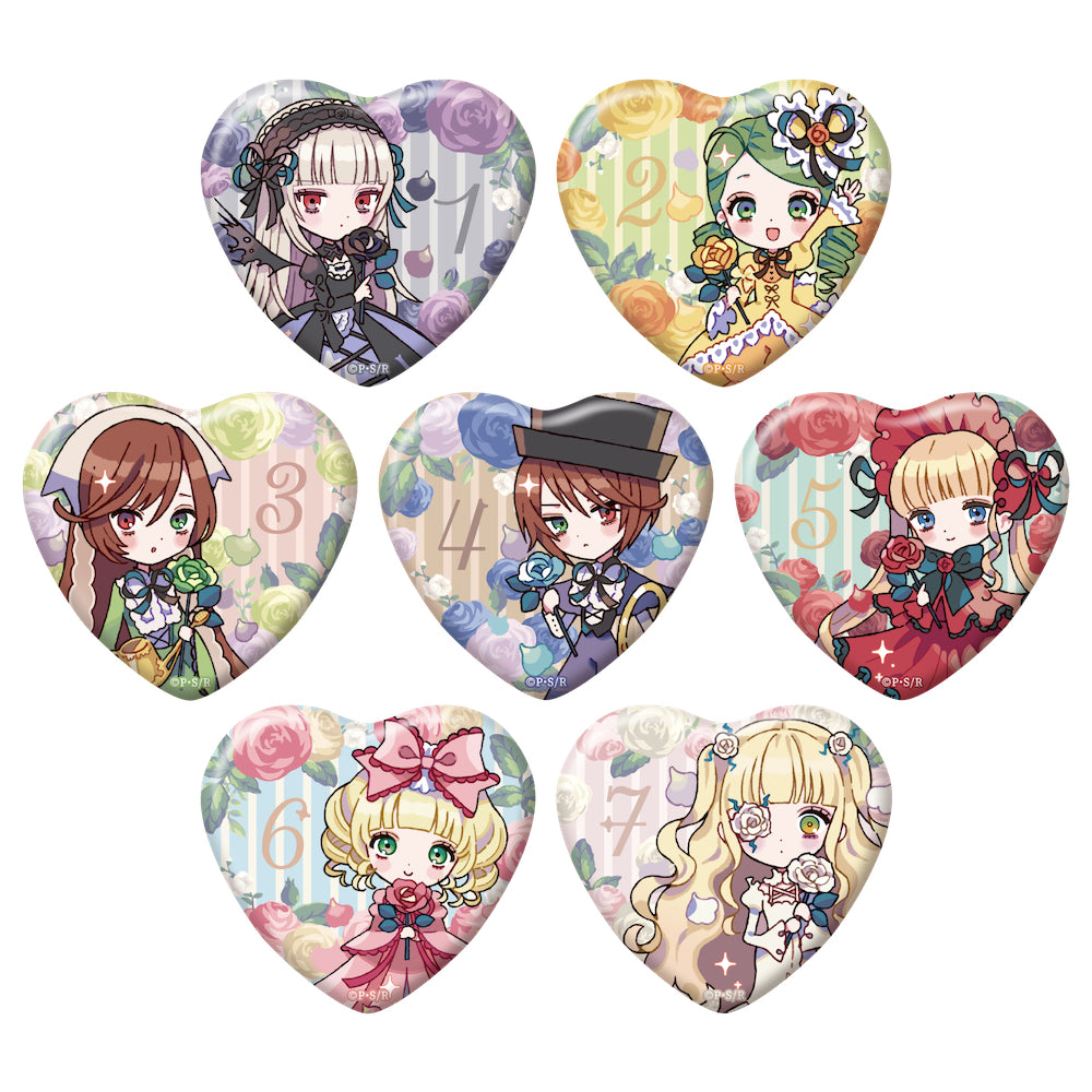 新品未開封】ローゼンメイデン0 大正ドールズ 缶バッチ 7個入り 新品未