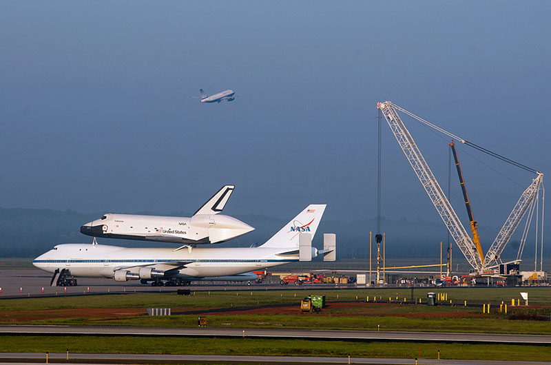 Prototype space shuttle Enterprise bound for NYC reunited with