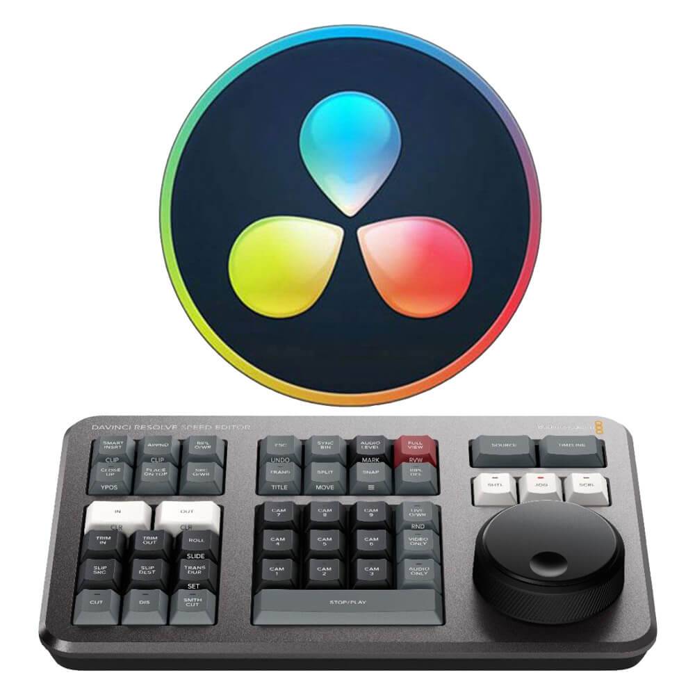 Blackmagic Design DaVinci Resolve Studio License Key with Speed Editor