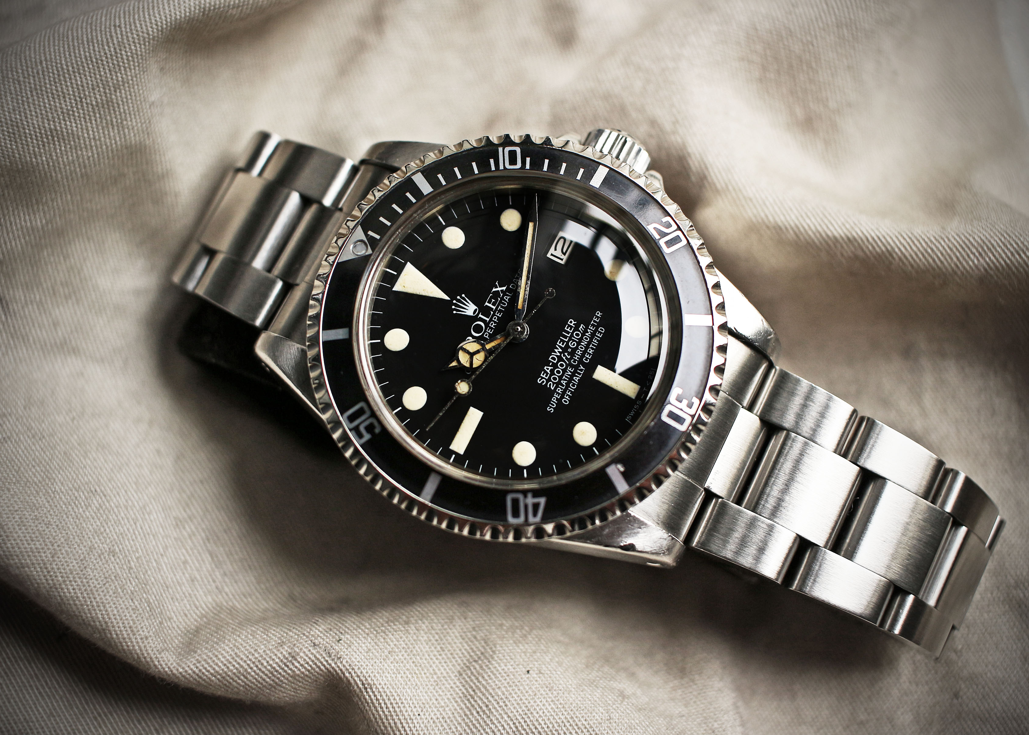 入荷情報2334 ROLEX SEA-DWELLER REF.1665 '83 with Mk-IV Dial