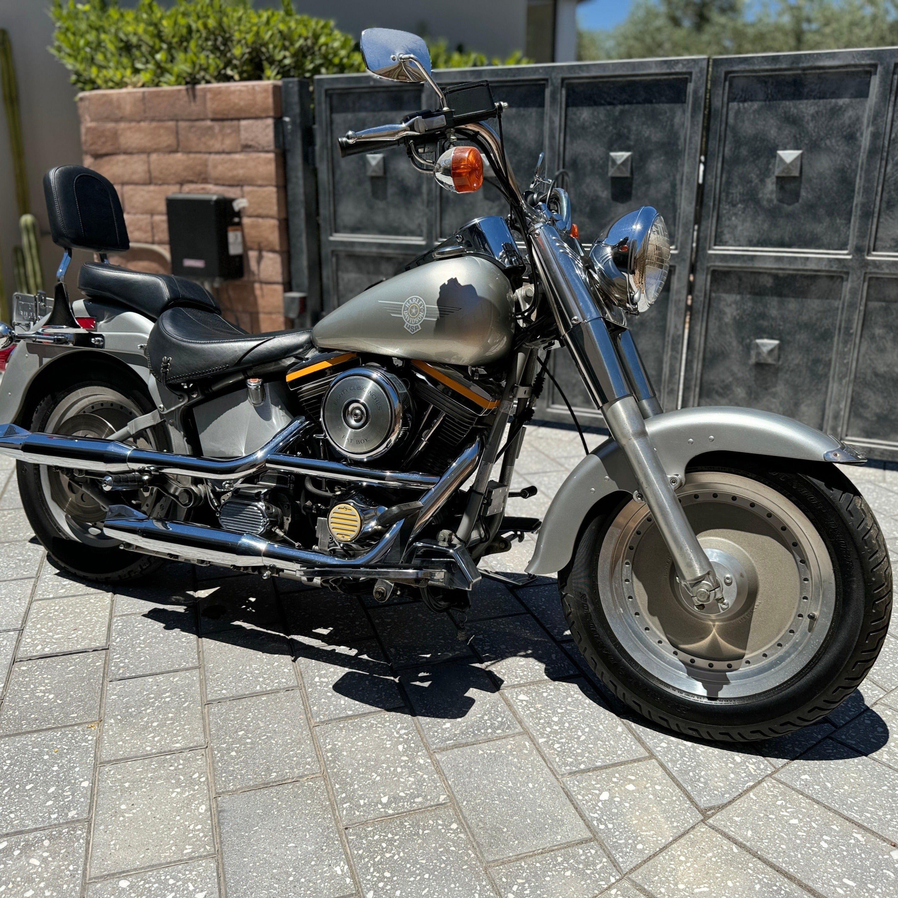SOLD - 1990 Harley Davidson FLSTFB Fat Boy Motorcycle - SOLD