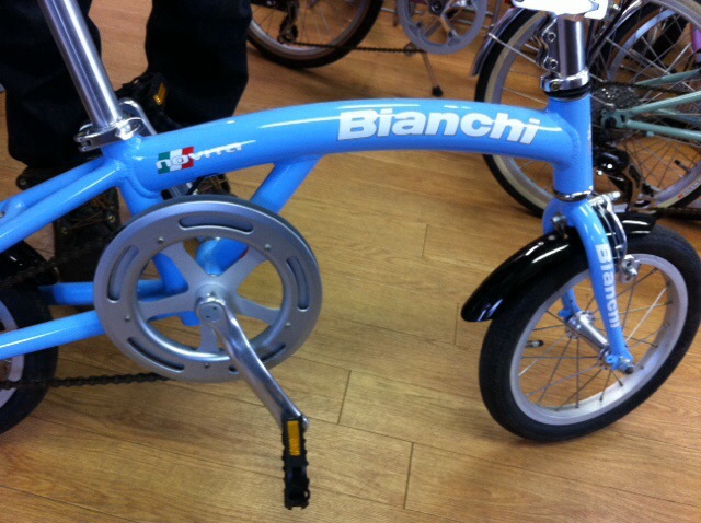 ビアンキ 折り畳み自転車 ノビータ ミニベロ 14インチ Bianchi