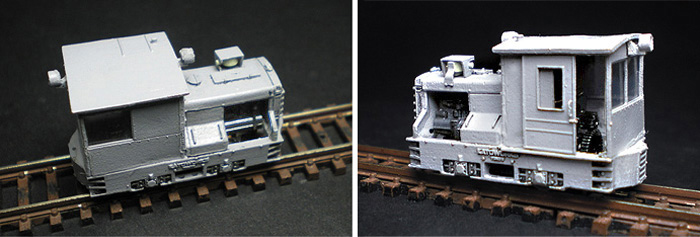 HOナロー／森林Bタンク／タマネギ煙突仕様／組立済動力付／アルモデル