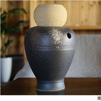 信楽焼 大壷 [B23301] 水瓶 陶磁器 壷 茶壷 茶道具 雨だれ