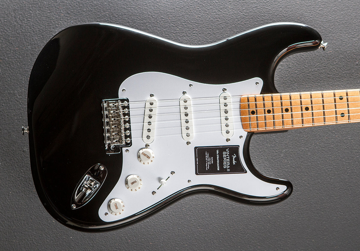 Vintera II 50's Stratocaster - Black – Dave's Guitar Shop