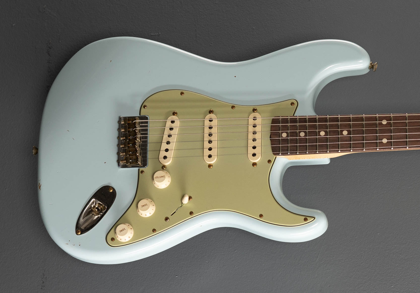 1960 Journeyman Relic Hardtail Stratocaster - Sonic Blue – Dave's