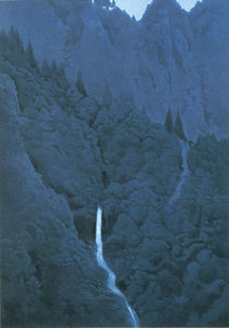 東山 魁夷「夕静寂」-版画：DEPO.JP