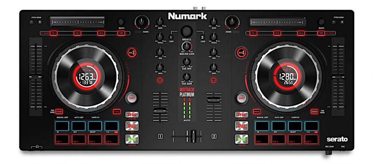 Numark Mixtrack Platinum Controller Review - Digital DJ Tips