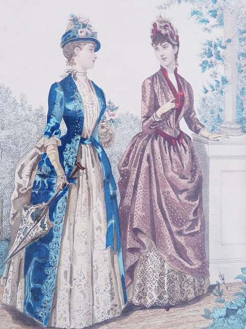 ファッションプレート フレーム（A) - 薔薇と天使のアンティーク