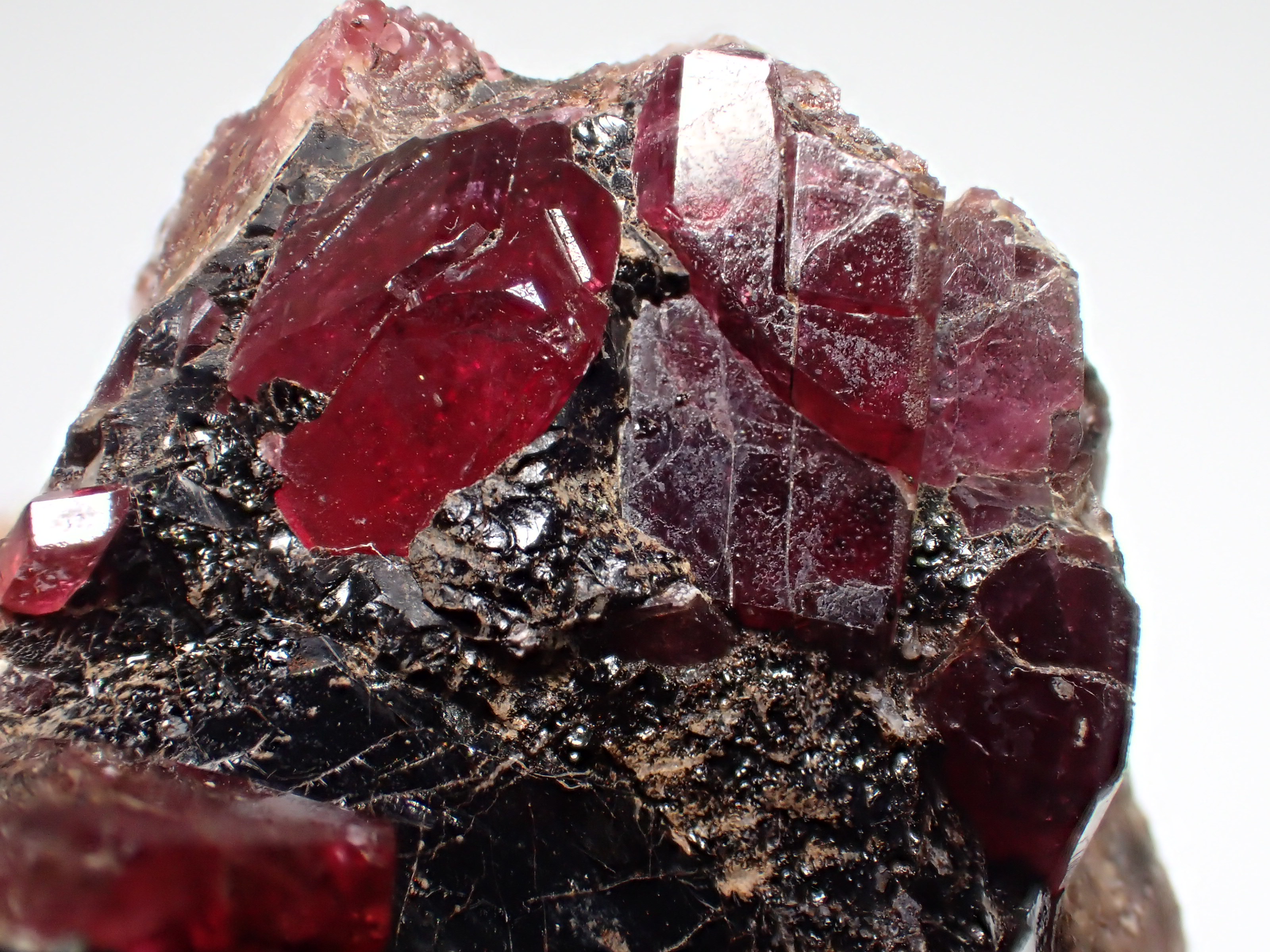 ◇パイロクスマンガン石 田口鉱山 国産鉱物 日本の鉱物！