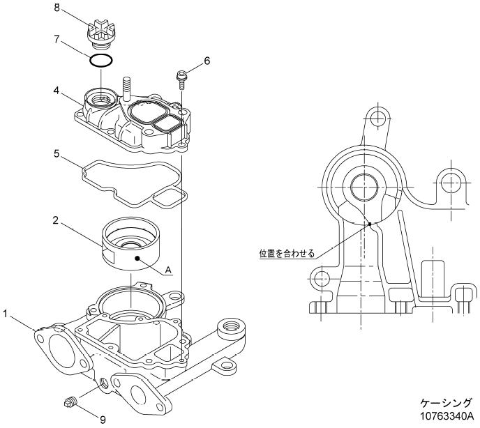 展開図 部品表 川本ポンプ 自吸式カスケードポンプ CR・C3-N形【通販