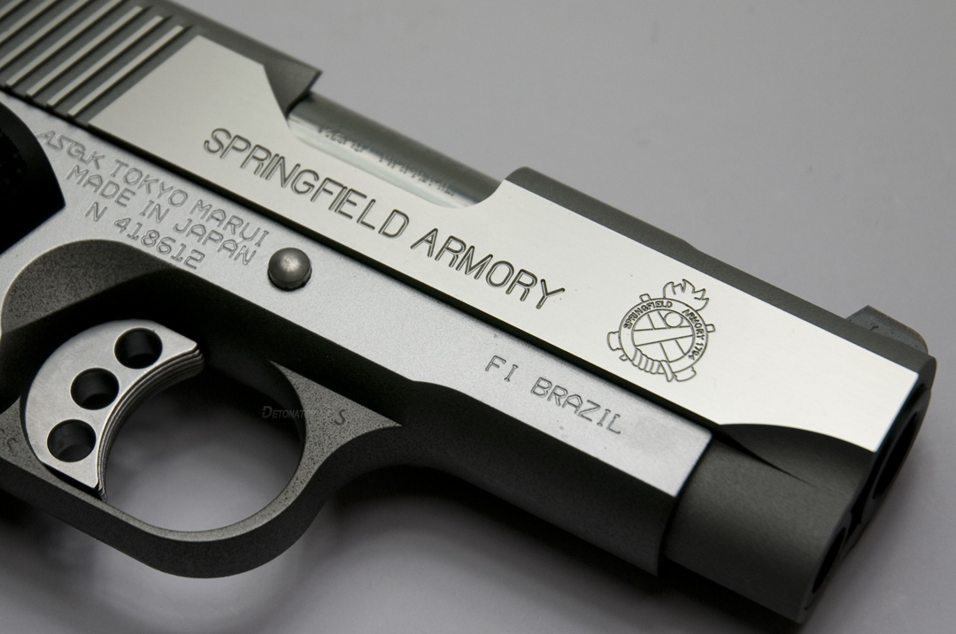 マルイ V10ウルトラコンパクト スプリングフィールドアーモリー刻印