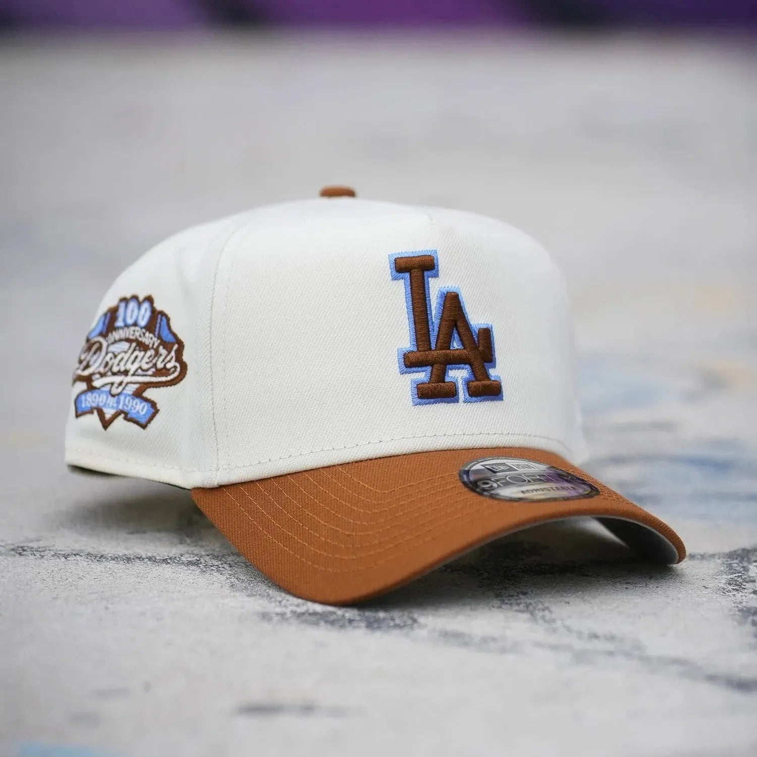 NEW ERA 9FORTY A-FRAME LOS ANGELES DODGERS TWO TONE / GREY SNAPBACK