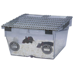 プラスチックケージ/マウスケージ ダブル｜製品情報 【株式会社ファルマ】