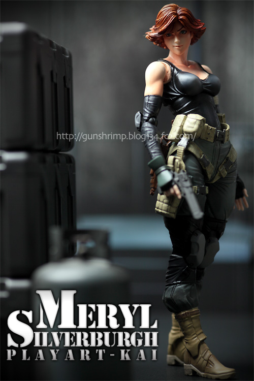 未開封 プレイアーツ改 メタルギアソリッド メリル・シルバーバーグ