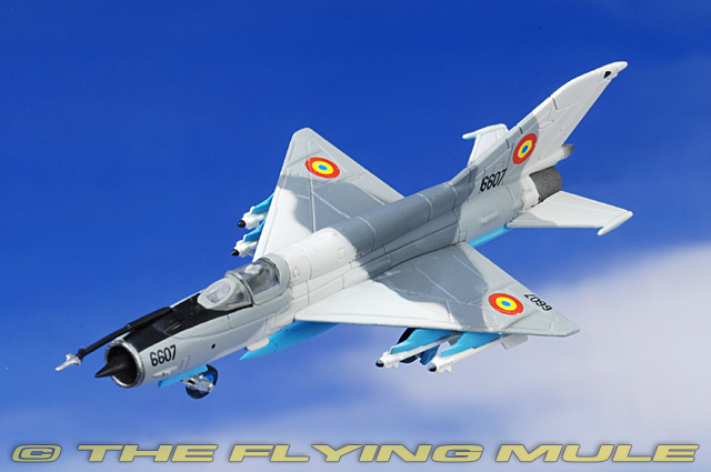MiG-21 Fishbed 1:200 Diecast Model - Herpa HE-552431 - $43.95