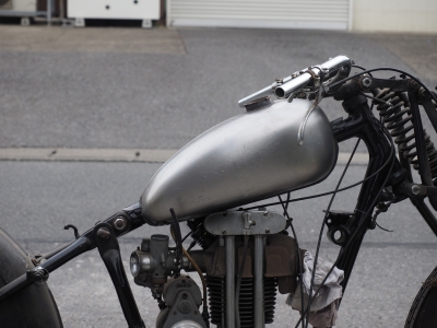 燃料タンク ピーナッツタンク タンク内サビなし ビンテージ加工