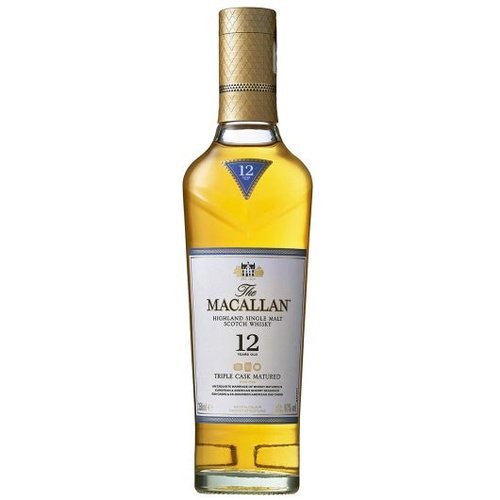 Macallan 12 Year Old Triple Cask bottled 350ml Macallan 12 Year