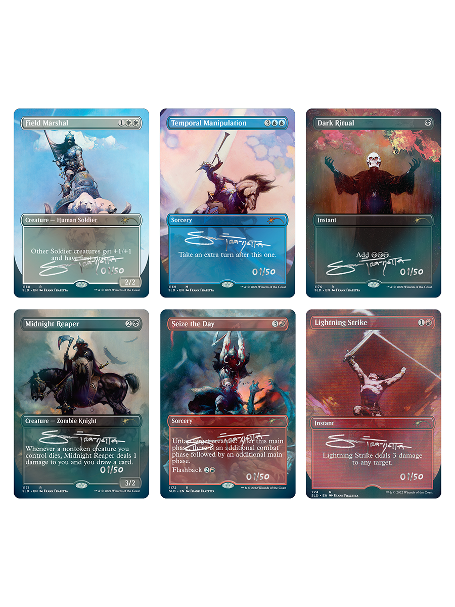 MTG Secret Lair Frank Frazetta Foil版 PREORDER MTG Secret Lair Art